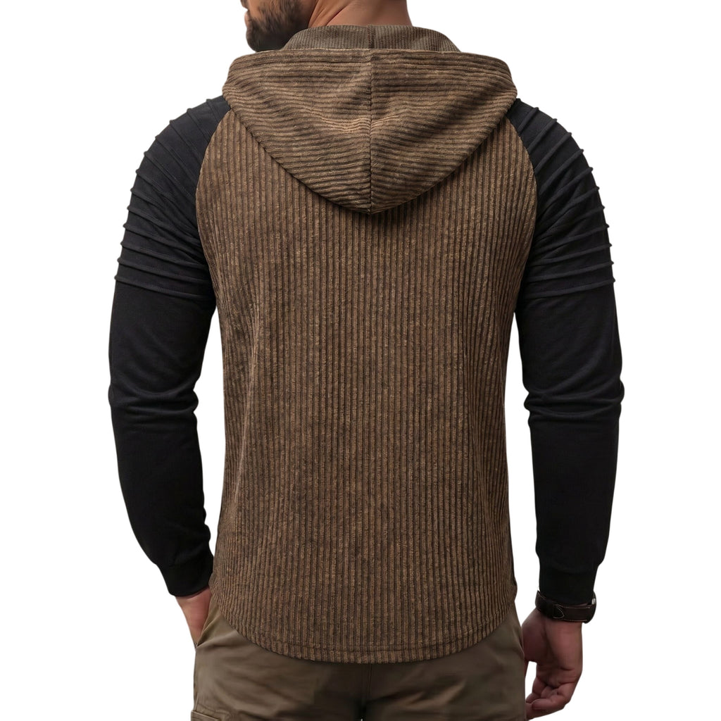 Long Sleeve Drawstring Hood