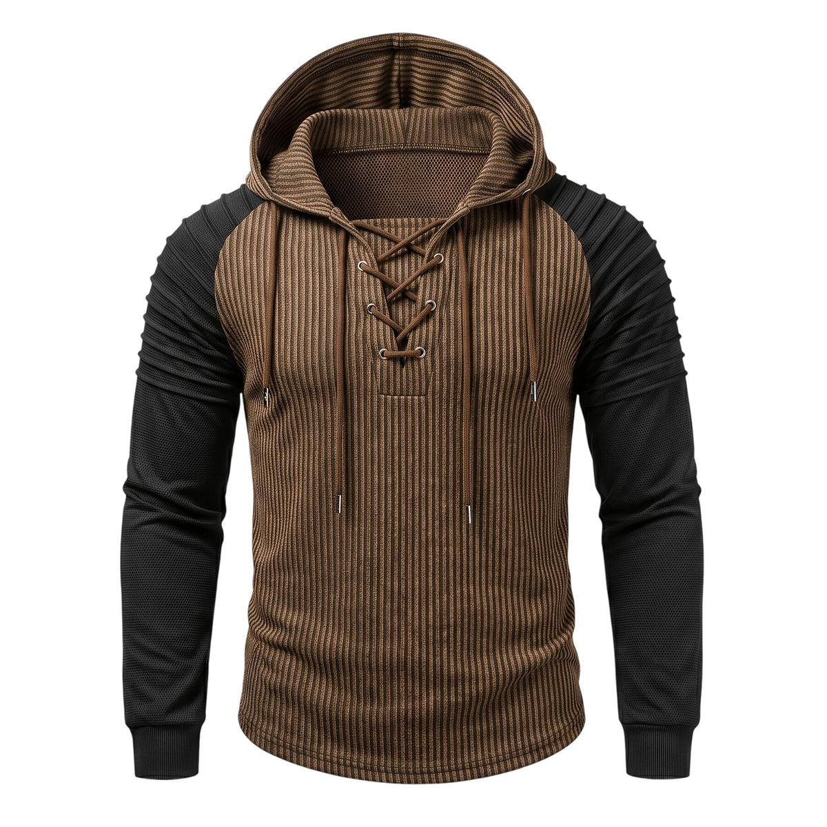 Long Sleeve Drawstring Hood