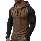 Long Sleeve Drawstring Hood
